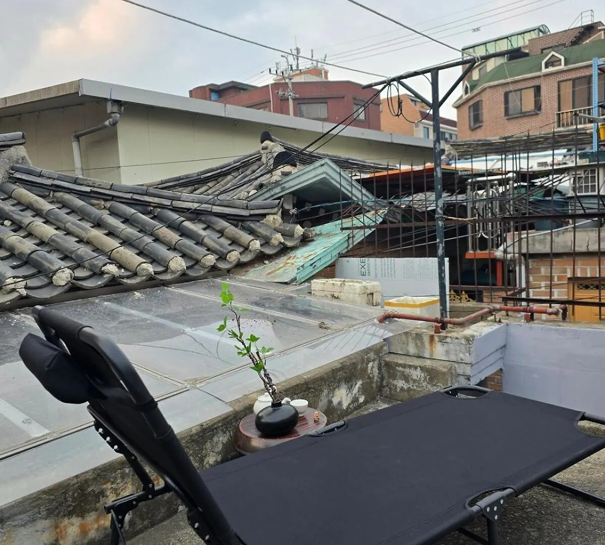 #Private Hanok #Korea University Station #3Rooms #Barbecue #Rooftop Sunbed Seul
