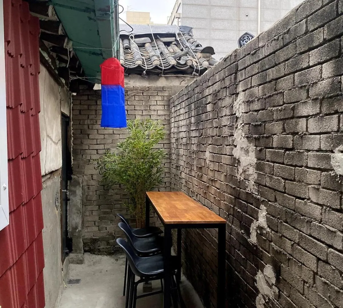 #Private Hanok #Korea University Station #3Rooms #Barbecue #Rooftop Sunbed Seul 0*,